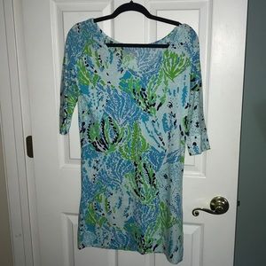 Gently worn Half-sleeve Lilly Pulitzer shift dress